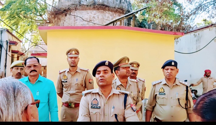 पुलिस अधिक्षक ग्रामीण ने थाने का किया वार्षिक निरीक्षण