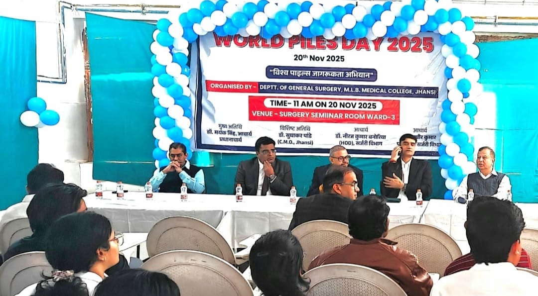 पाइल्स का मुख्य कारण अनियमित दिनचर्या और गलत खानपान है : डॉ. सुधाकर पांडेय