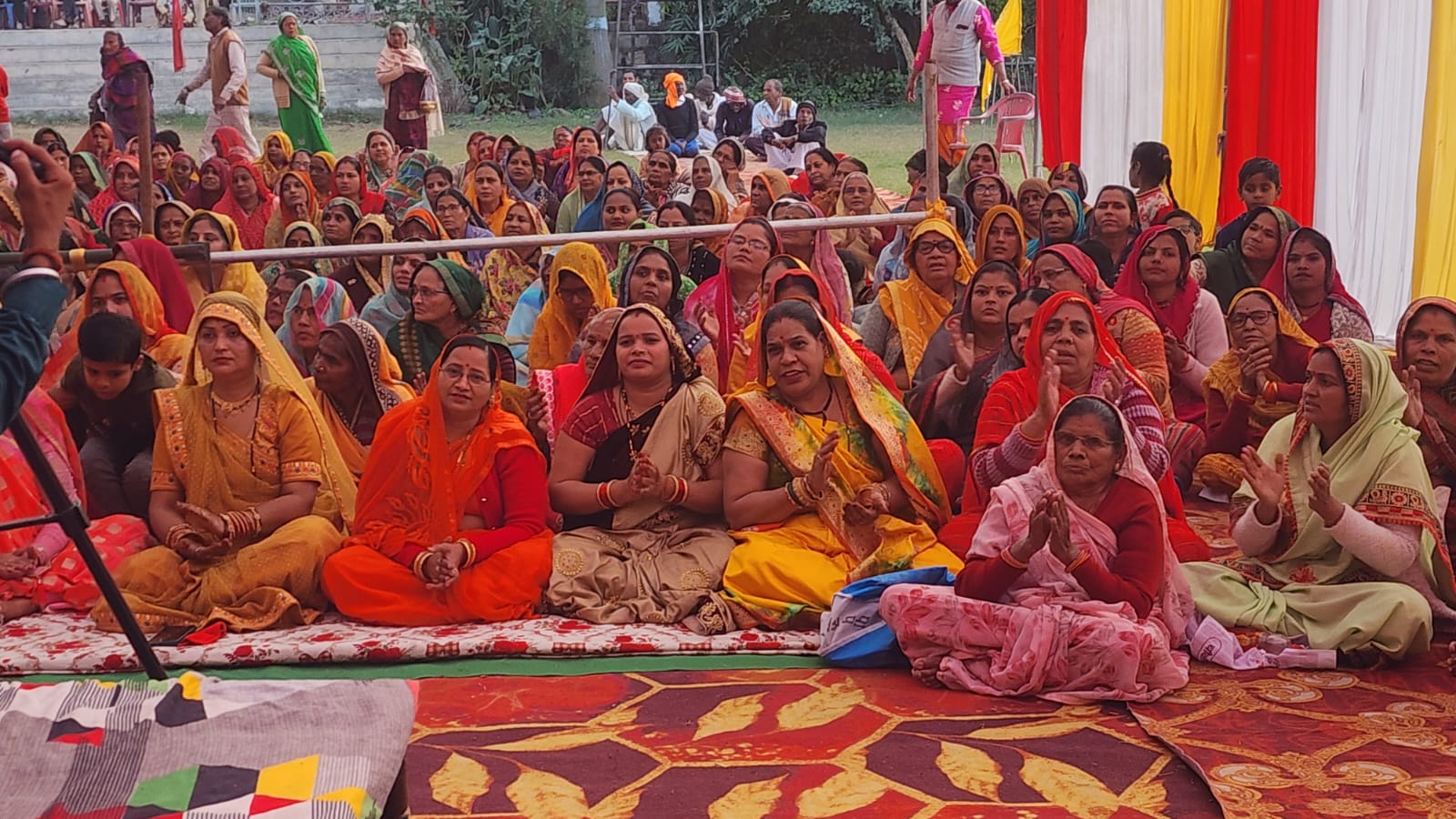 भक्तों को सुनाया श्रीराम की बाल लीलाओं का प्रसंग